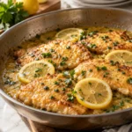 Chicken francese recipe – golden cutlets in lemon butter sauce