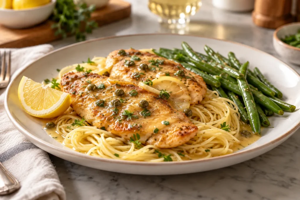 Chicken Francese Recipe: Served over angel hair pasta Chicken francese recipe – served over angel hair pasta